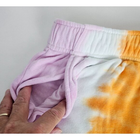 Wild Fable Tie-Dye Womens Lounge Shorts Multi-Color Elastic Waist Size M Casual - Picture 4 of 11